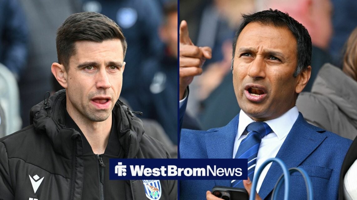 Split image of former West Brom manager Eric Ramsay and Shilen Patel