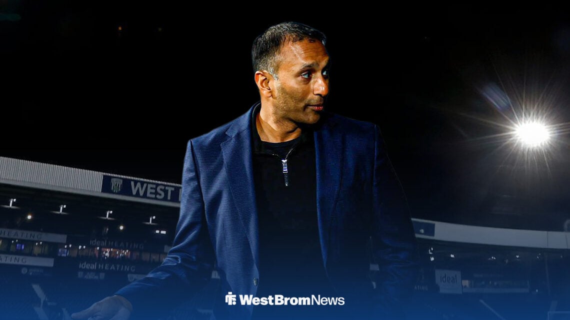 Shilen Patel at The Hawthorns.