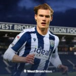 Svante Ingelsson in a West Brom shirt.
