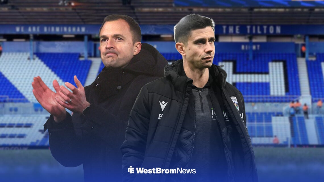 Eric Ramsay and Chris Davies stood alongside each other with St. Andrew's in the background.