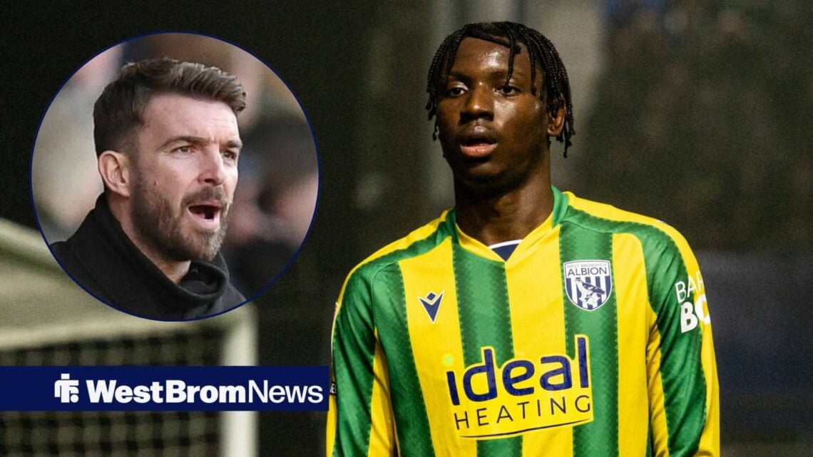 West Brom interim boss James Morrison looking at on loan Aston Villa star, Jamaldeen Jimoh-Aloba.