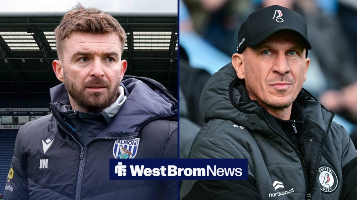 James Morrison and Gerhard Struber stood alongside each other.