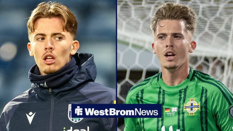 Sky Bet Championship Isaac Price of West Bromwich Albion warms up during the Sky Bet Championship match between West Bromwich Albion and Sheffield ...