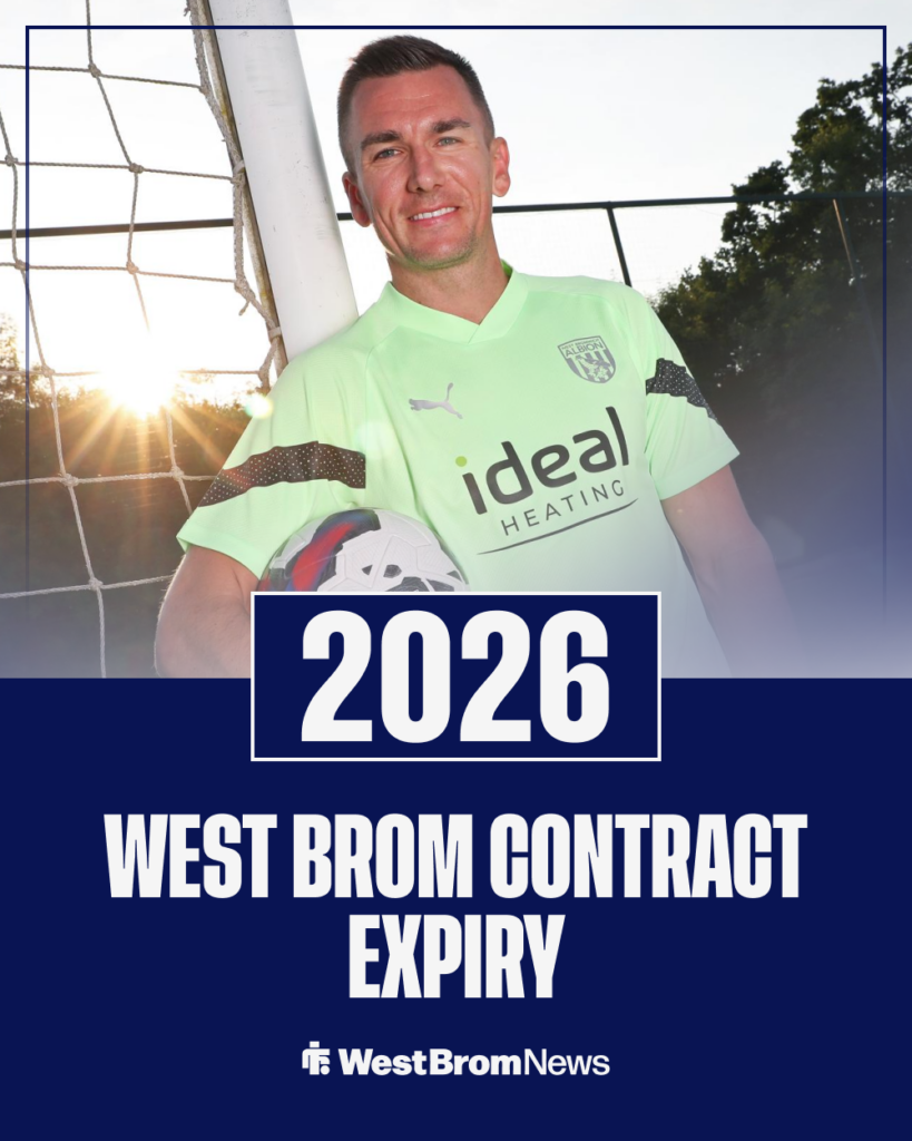 Jed Wallace West Brom contract expiry