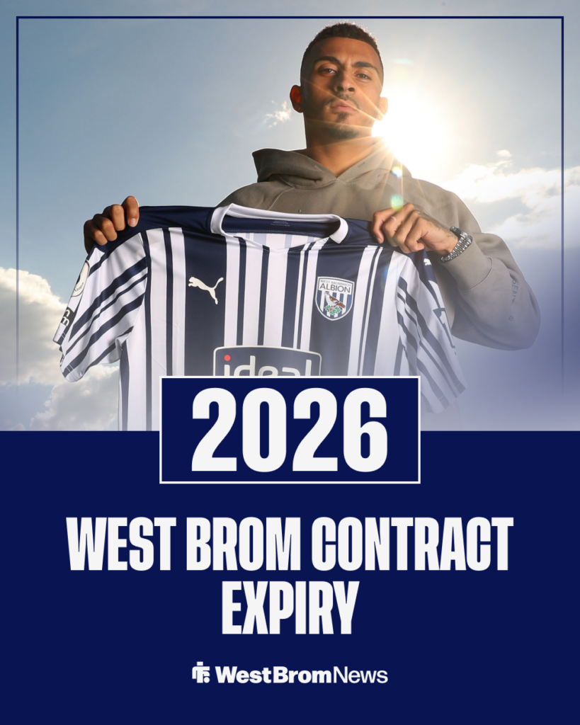 Karlan Grant West Brom contract expiry