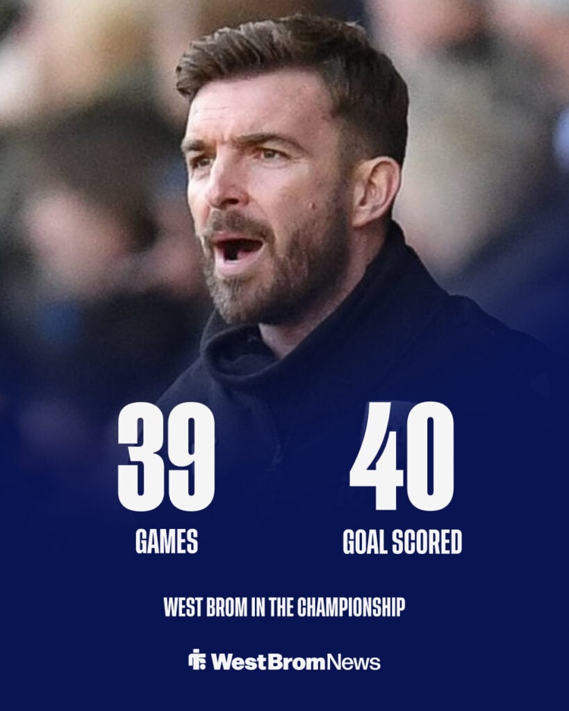 James Morrison and West Brom's goal scored tally.