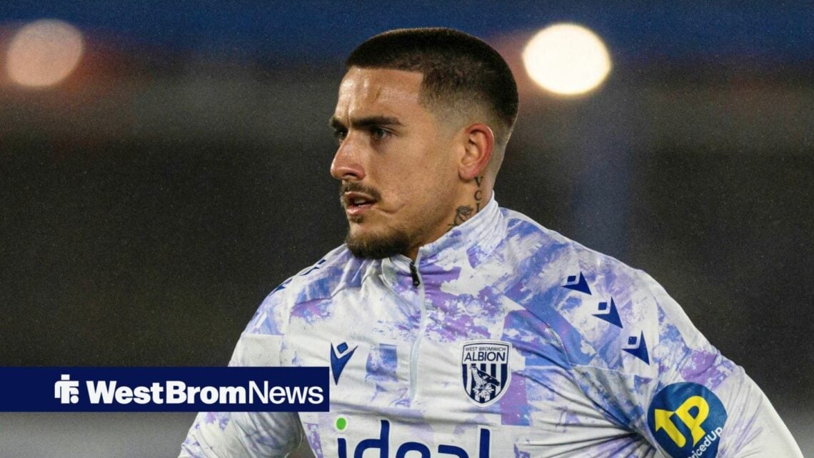 West Brom right-back Danny Imray