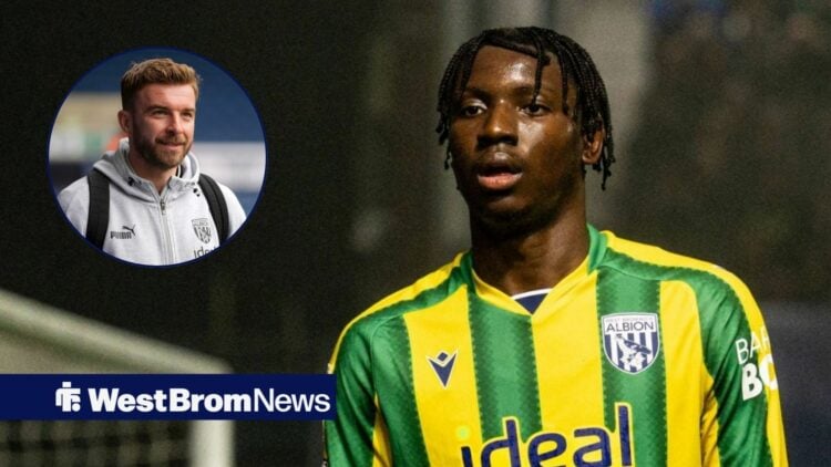 Jamaldeen Jimoh-Aloba alongside a circle inset of James Morrison.