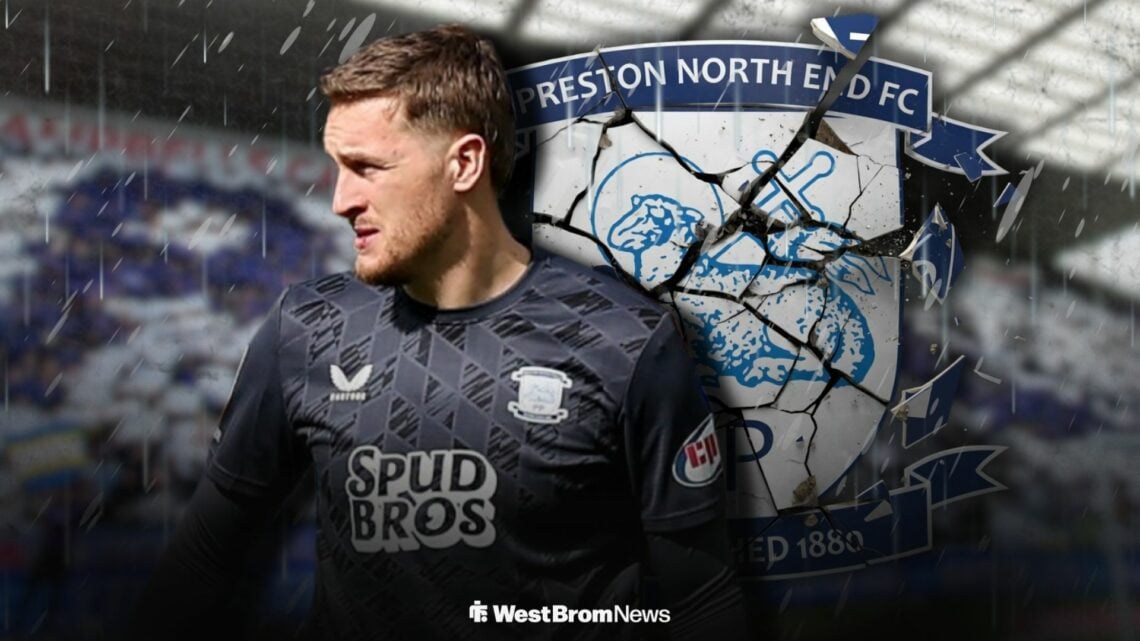 Daniel Iverson playing for Preston North End