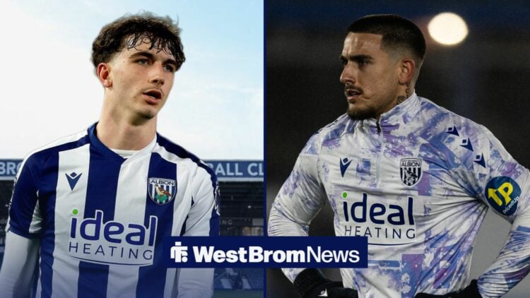 Alfie Maughan and Danny Imray at West Brom