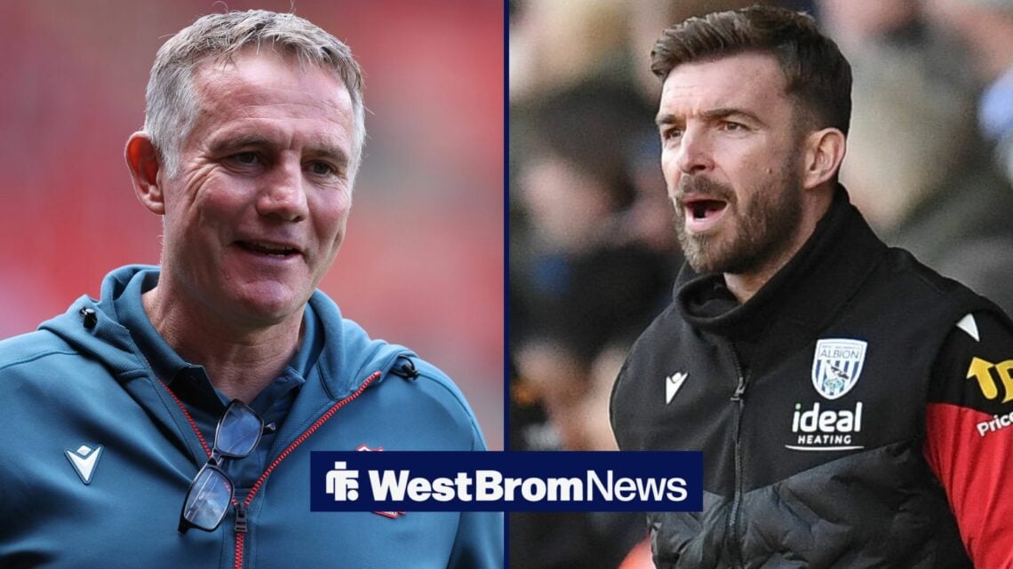 Southampton, England, 9th August 2025. Phil Parkinson, Manager of Wrexham looks around the pitch ahead of the Southampton vs Wrexham Sky Bet Champi...