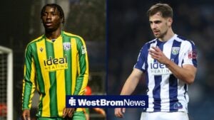 Jamaldeen Jimoh-Aloba and Jayson Molumby at West Brom