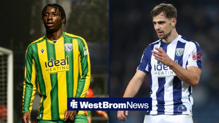 Jamaldeen Jimoh-Aloba and Jayson Molumby at West Brom