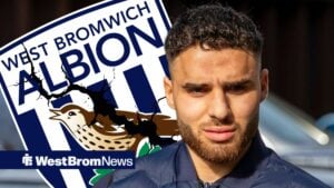 Tammer Bany of West Bromwich Albion arrives for the Elland Road clash with Leeds United.