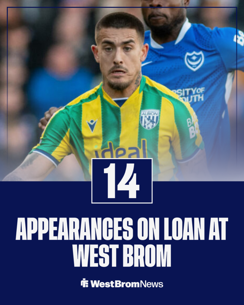 West Brom Danny Imray stats