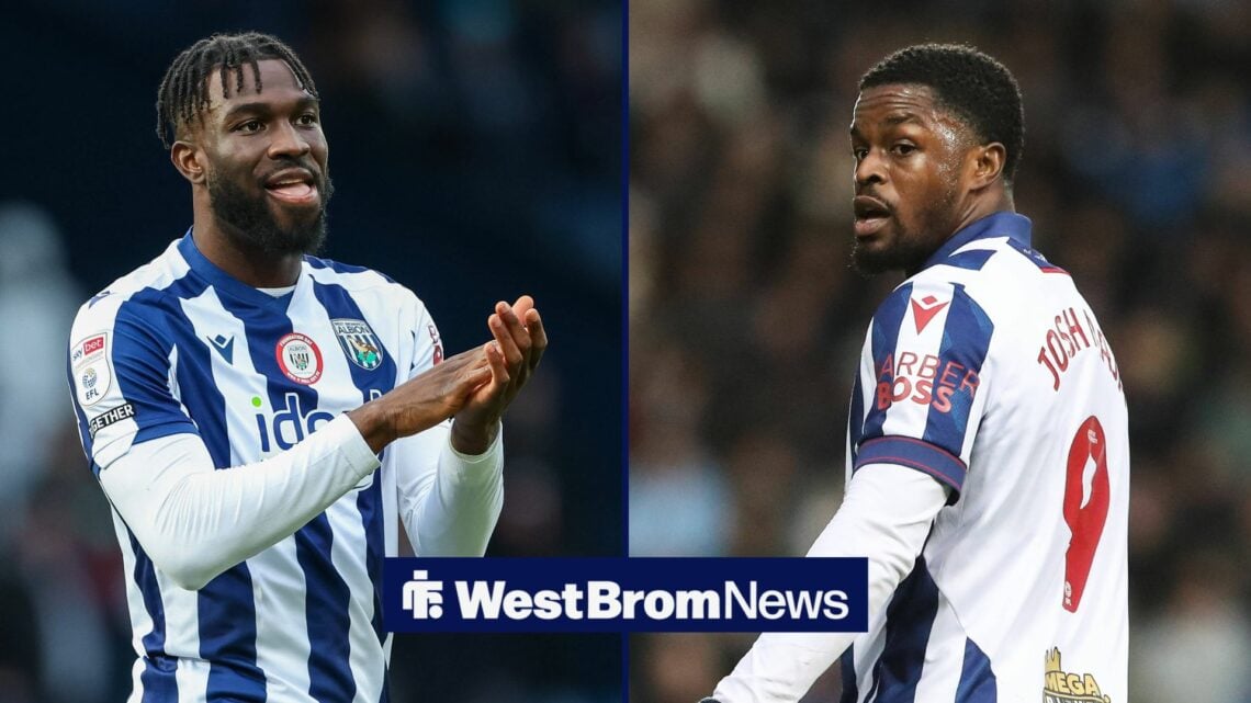 Josh Maja and Daryl Dike in a side-by-side image