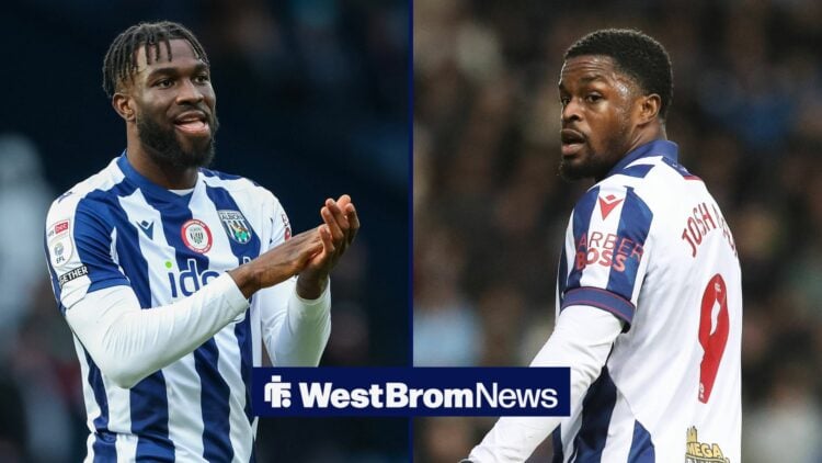 Josh Maja and Daryl Dike in a side-by-side image