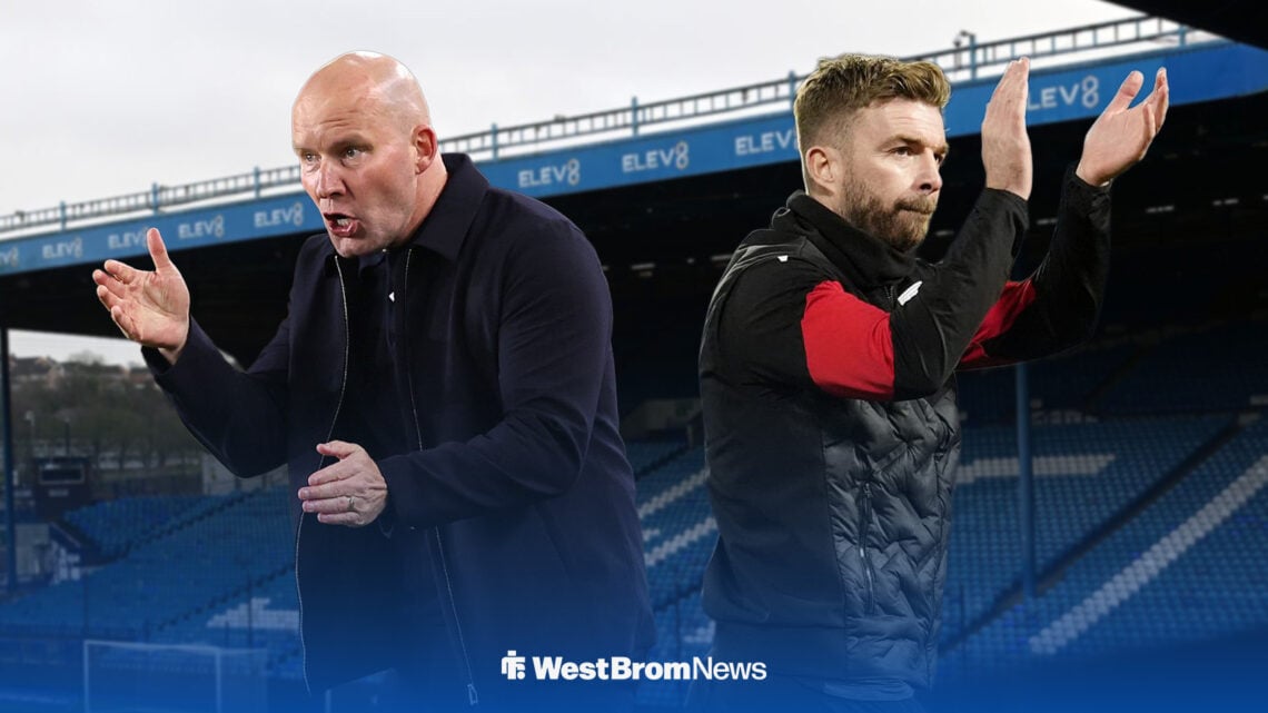 Henrik Pedersen and James Morrison at Hillsborough.