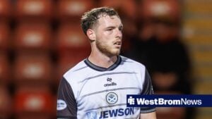 Leon King in action for Ayr United this season
