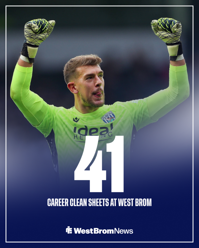 Alex Palmer West Brom stats