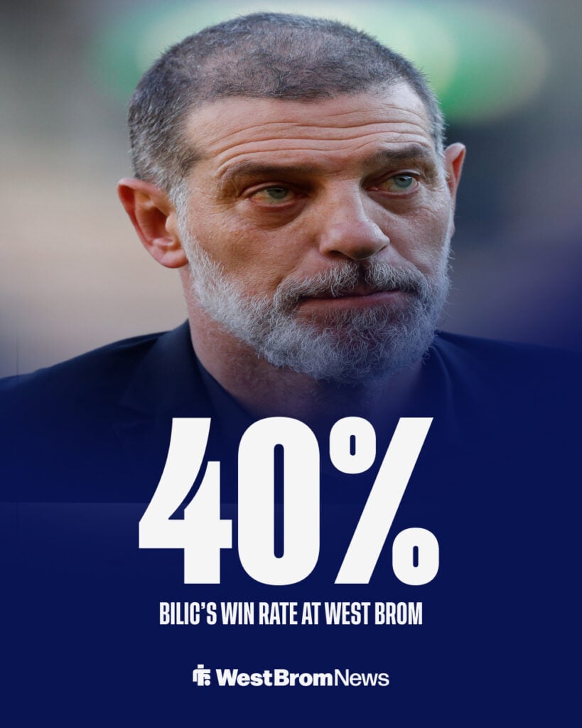 Former West Brom manager Slaven Bilic.