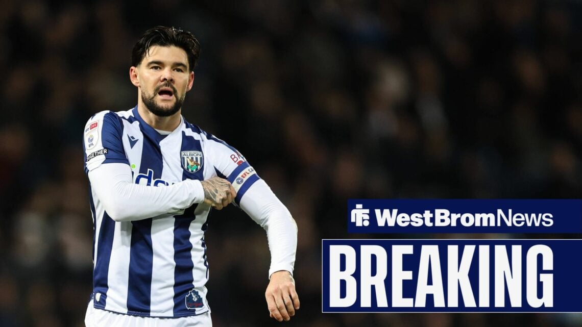 Alex Mowatt in action for West Brom during the 2025-26 Championship campaign