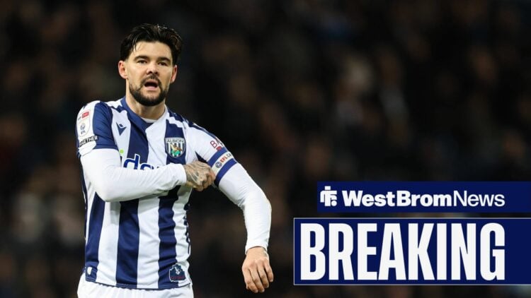 Alex Mowatt in action for West Brom during the 2025-26 Championship campaign